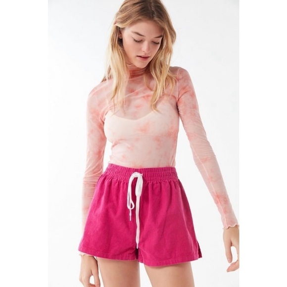 UO Grayson Corduroy Pull-On Drawstring Short - Picture 1 of 7